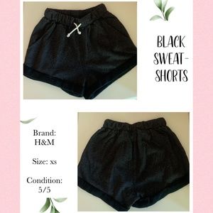 Black Sweat Shorts